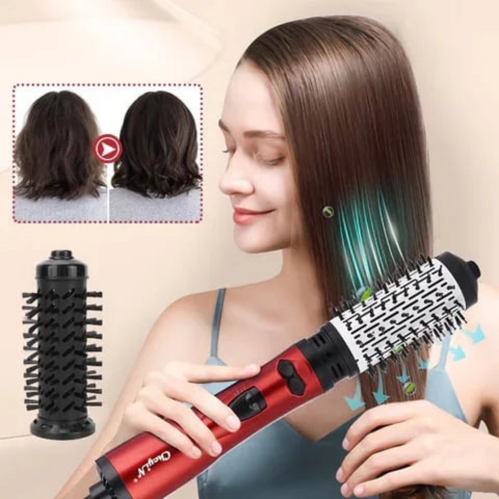 Dames BrushCurl™ haarstyler voor snel stylen, volume en krullen. Ideale haardroger & stylingtool.