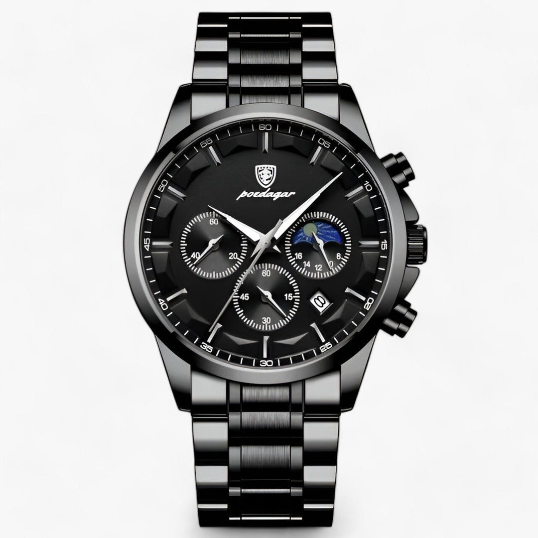 Stijlvol Cassian herenhorloge met waterdicht ontwerp en hoogwaardige leren band. Essentieel heren mode accessoire.