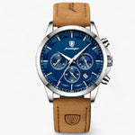 Zilver Blauw L