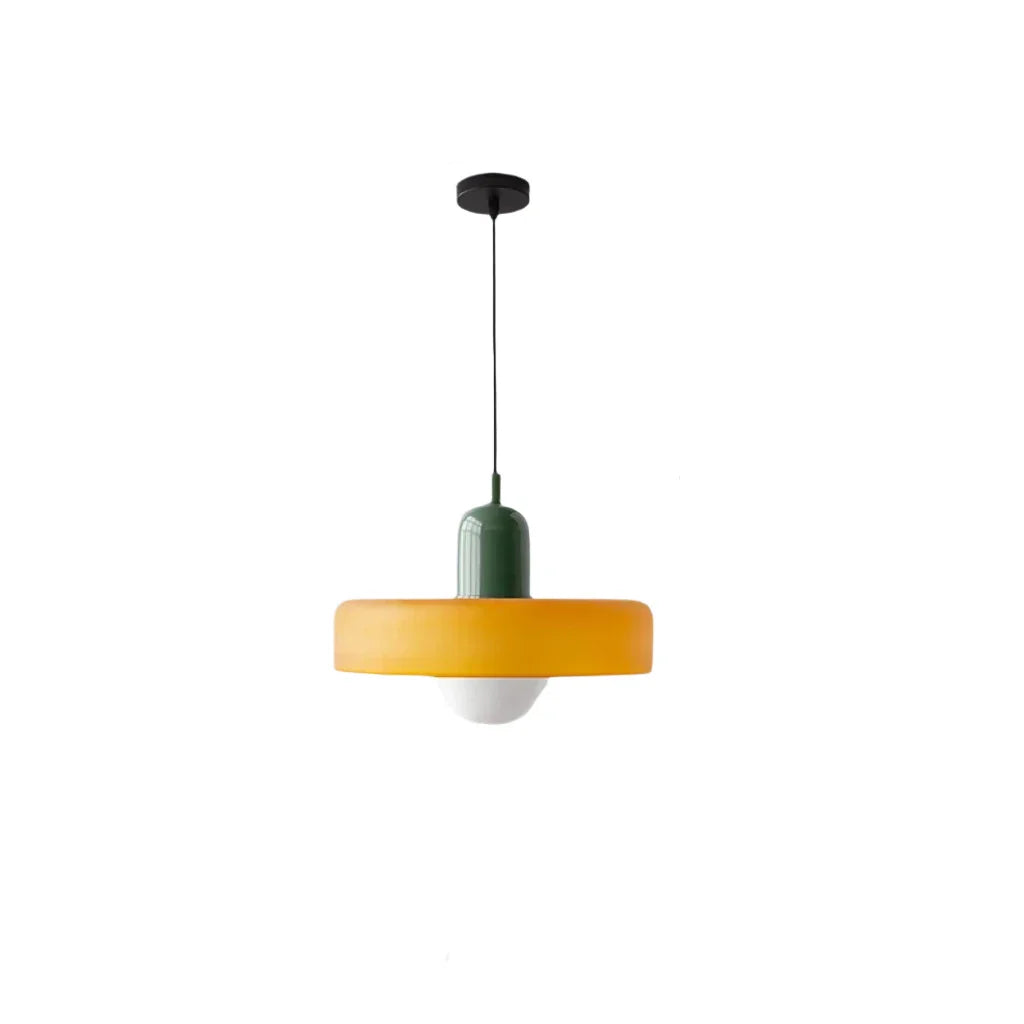 CelestiGlass hanglamp met helder glas; verfijnde verlichting voor eetkamer.