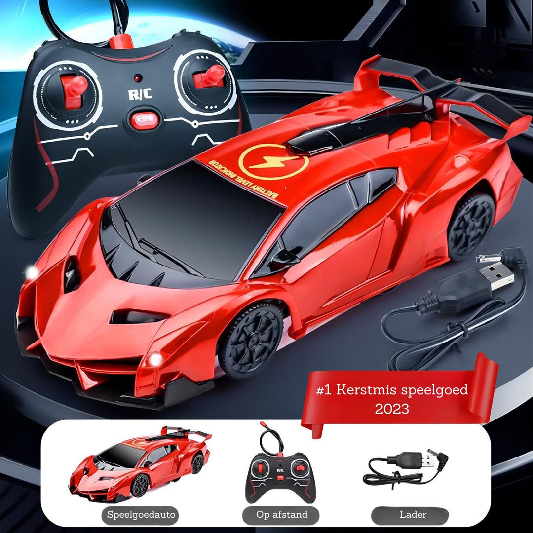 Zwaartekracht tartende ClimbMaster wandklimmer; een unieke stunt rc auto als cadeau voor kinderen.
