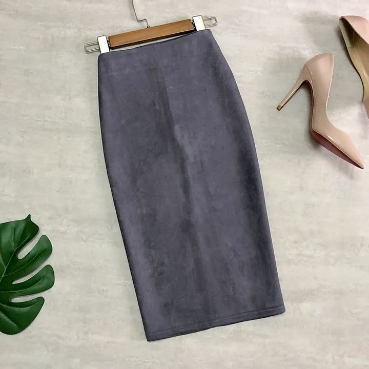Verfijnde ClubSkirt™ damesrok, straalt elegantie uit. Ideaal voor een professionele setting of een feestelijke avond.