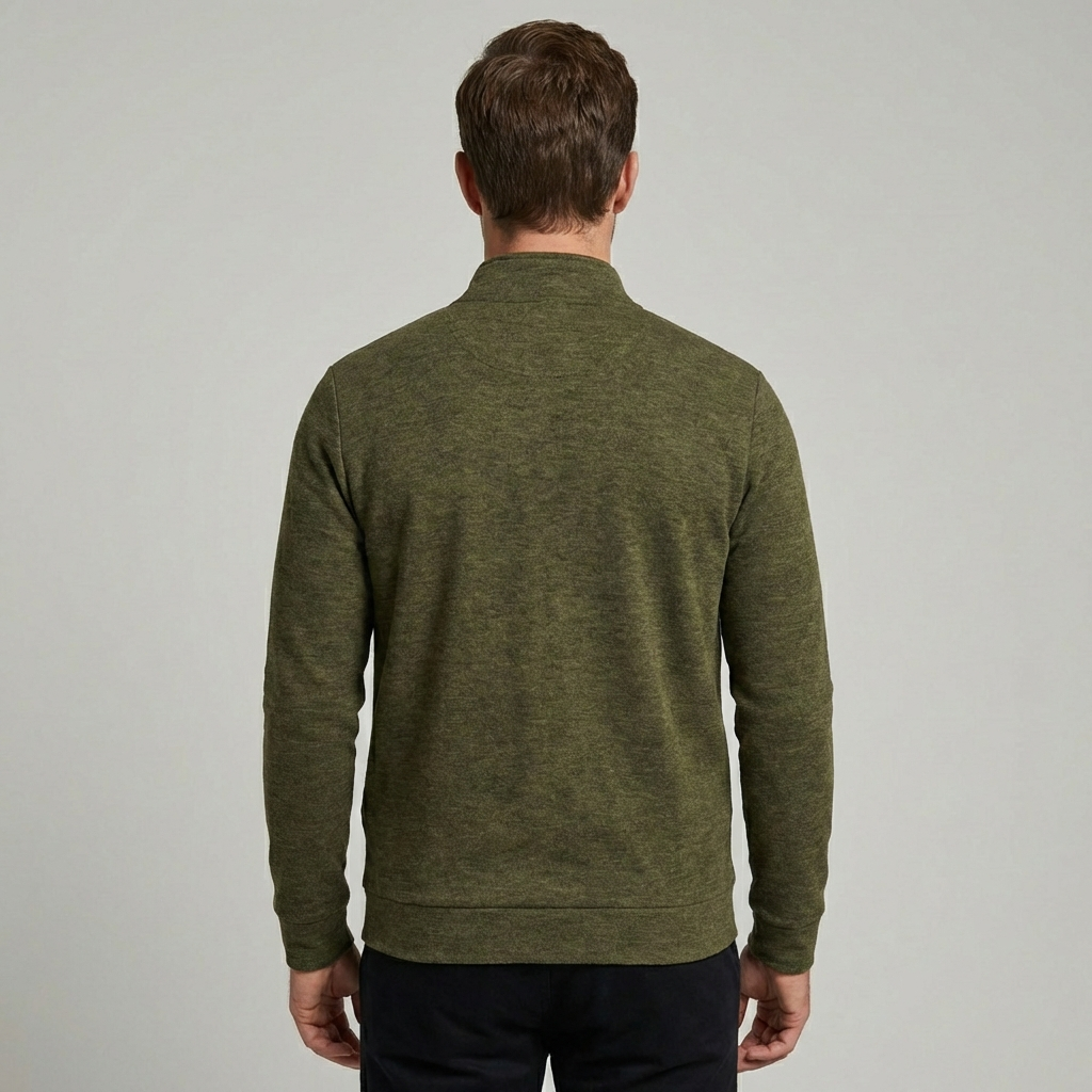 Praktisch heren ritsvest, modieus en duurzaam, perfect als buitenkleding.