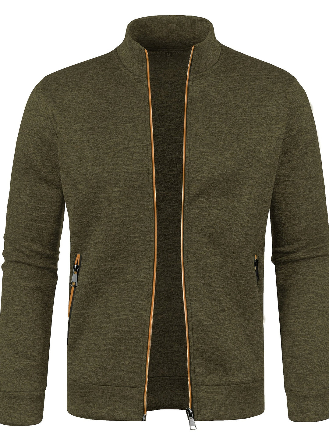 Zacht comfortabel herenvest met volledige rits, elegant voor elke gelegenheid.