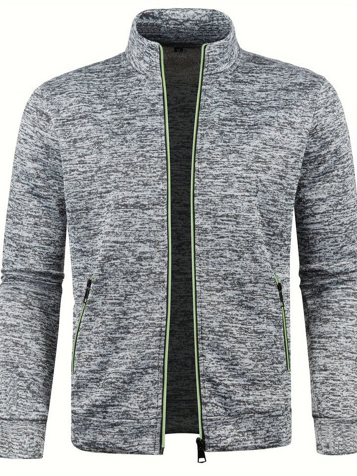 Veelzijdig heren ritsvest, comfortabel en stijlvol, perfect voor zowel casual als elegante outfits.