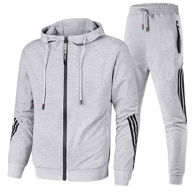Zacht, comfortabel heren trainingspak Milan. Ideaal als vrijetijdskleding of actieve sportkleding. Casual.