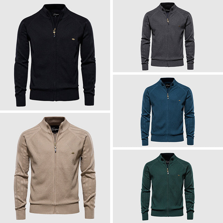 Warm Hugo heren ritsvest, comfortabel en veelzijdig, een essentieel item voor mannenmode.