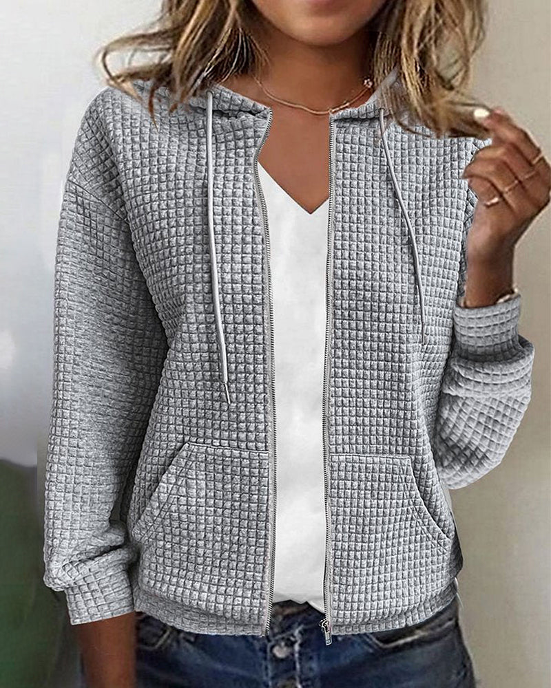 Nieuw: Stijlvol damesvest met capuchon, losvallend model en voorzien van zakken, perfect voor elke outfit.