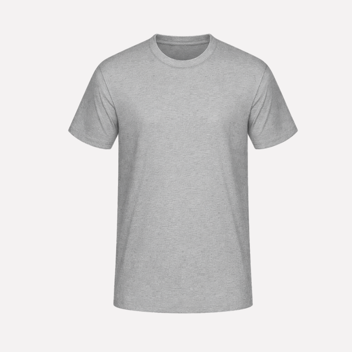Veelzijdig grijs unisex T-shirt; ideaal voor teamkleding of personaliseerbaar shirt voor elke casual gelegenheid.