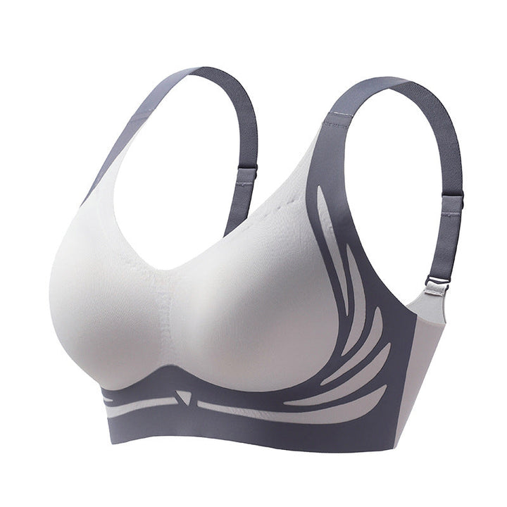 Naadloze dames push-up BH, beugelloos voor natuurlijke lift en een gladde look onder kleding, comfortabel lingerie.