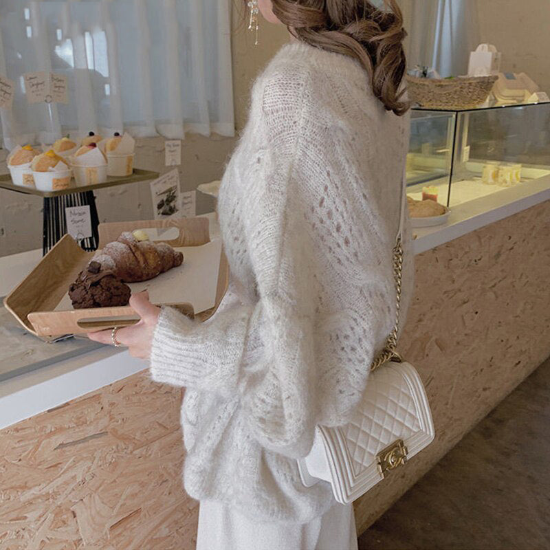 Zachte Holle Trui™ dames sweater in een maat, comfortabel en warm, essentieel voor winterkleding.