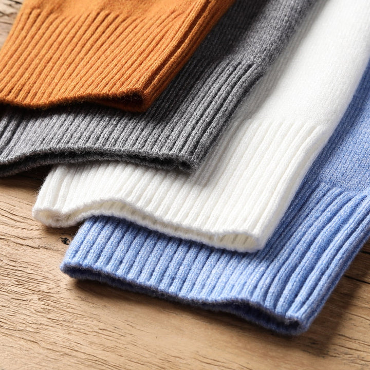 Warme heren coltrui, perfect als winterkleding of herfstmode. Comfortabele sweater voor stijlvolle mannen.