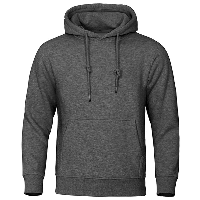 Heren streetwear hoodie, robuust en stijlvol. Perfect voor een urban casual look en comfort.