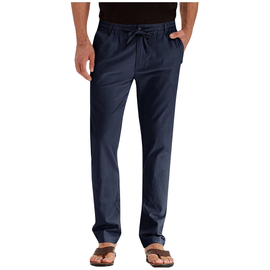 Modieuze heren zomerbroek, veelzijdig en stijlvol, ideaal voor een relaxte look in de zomer.