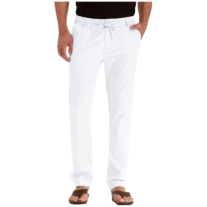 Relaxte loose fit zomerbroek voor heren, comfortabel en modieus voor vrijetijd en casual gelegenheden.