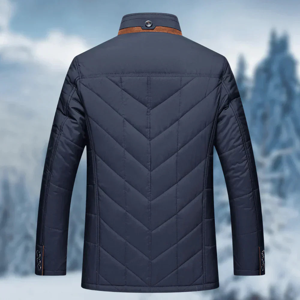 Victor winterjas voor heren; veelzijdig, warm en modieus. Perfecte kleding voor koude dagen. Stijlvol buiten.