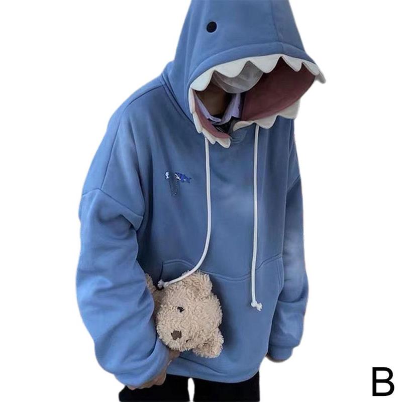 Zachte en warme SharkHoodie™ met grappig haaiendesign. Ideale trui voor comfort en speelsheid.