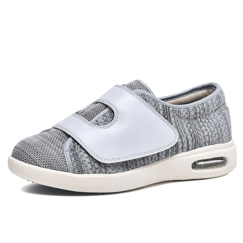 Orthopedische wandelschoenen ComfortPlus voor dames/heren met diabetes en brede voeten; comfortabel en verstelbaar.