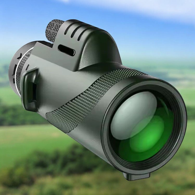 Compacte 8x ultra-zoom monoculair voor reizen en natuur