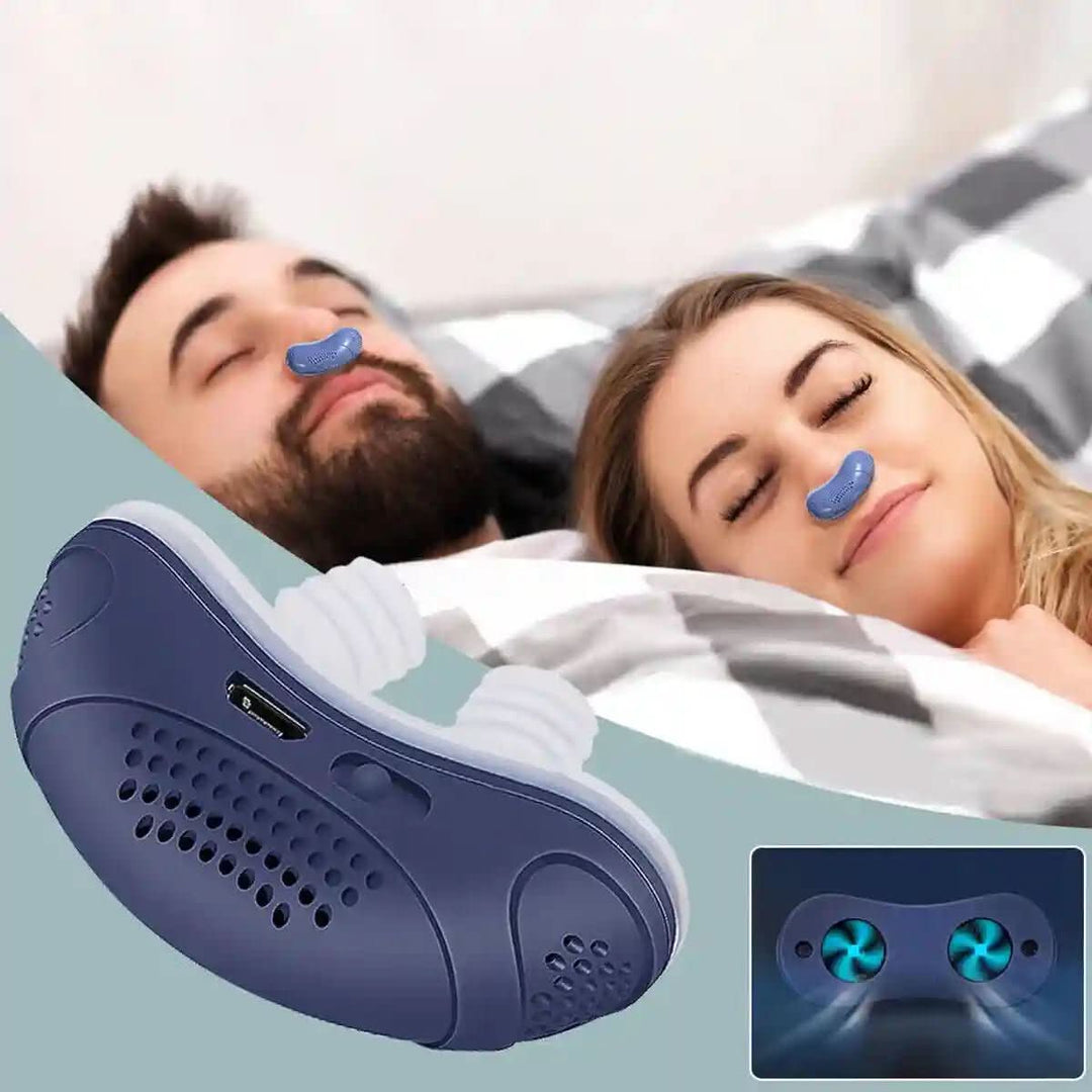 Compact CPAP apparaat voor slaapapneu en snurken. Voor rustige nachten thuis of op reis.