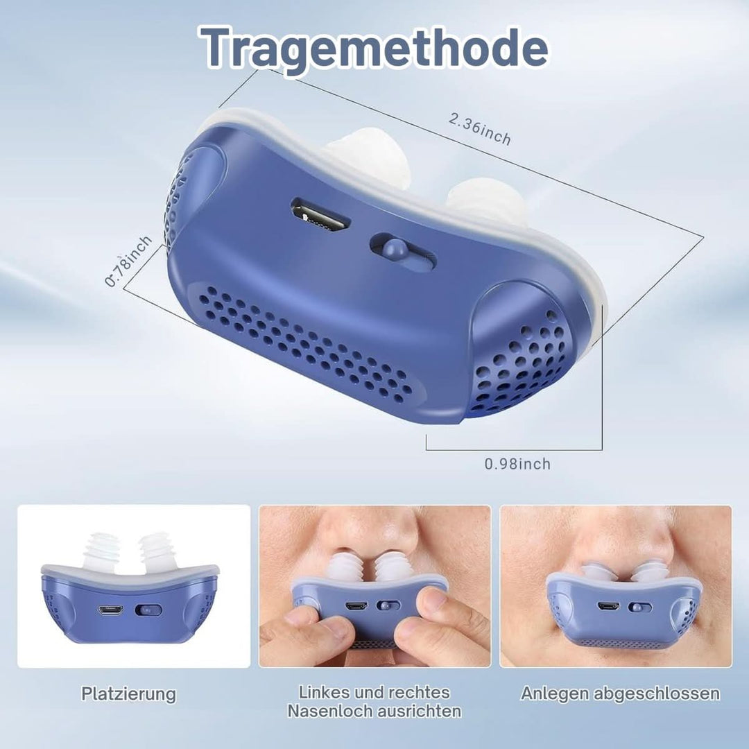 Compact anti-snurk CPAP apparaat voor een diepere slaap. Essentieel voor uw gezondheid en welzijn.