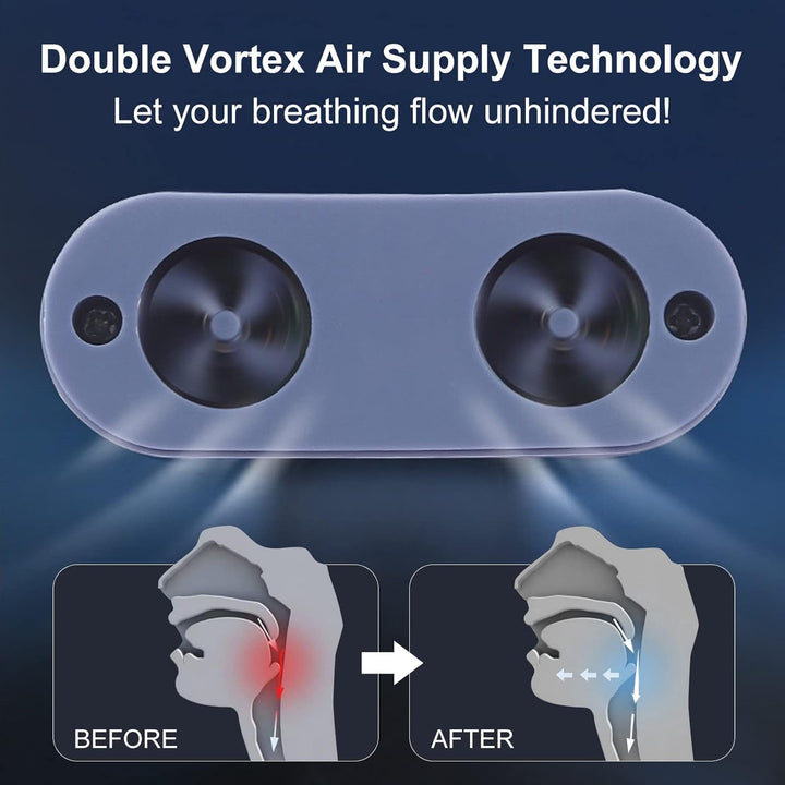 Draagbaar anti-snurk neusapparaat, CPAP-alternatief voor slaapapneu, perfect voor gezonde reis-ademhaling.