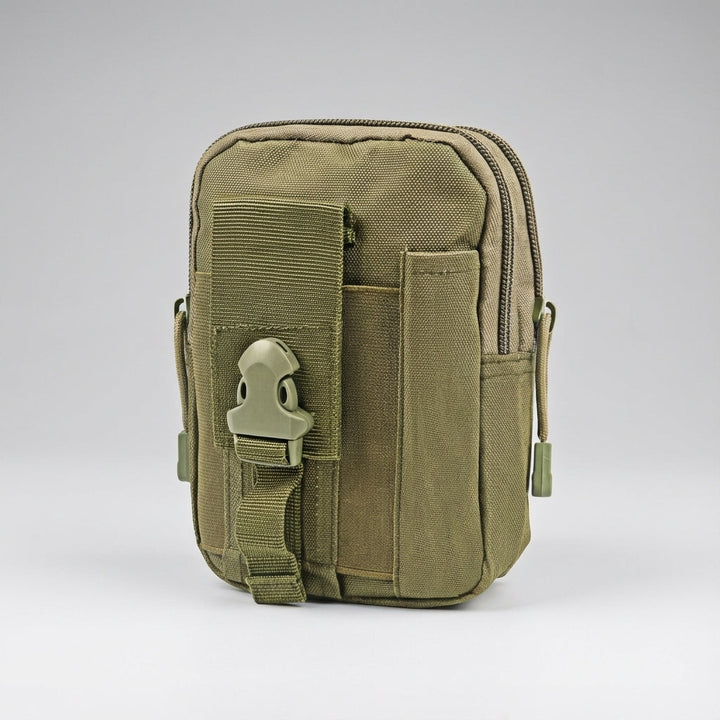Duurzaam tactisch etui met Molle systeem, ideaal voor survival, wandelen en dagelijks gebruik.