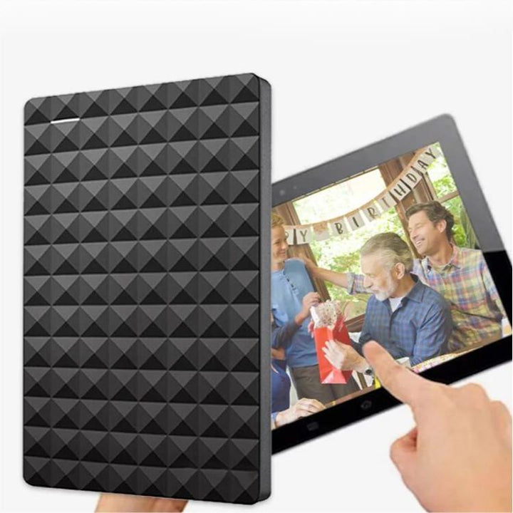 Compacte 10TB draagbare externe harde schijf voor snelle dataopslag en backup via USB 3.0.