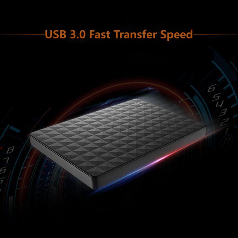 Ultradunne, compacte 10TB draagbare harde schijf. Ideaal voor onderweg, snelle en veilige dataopslag.