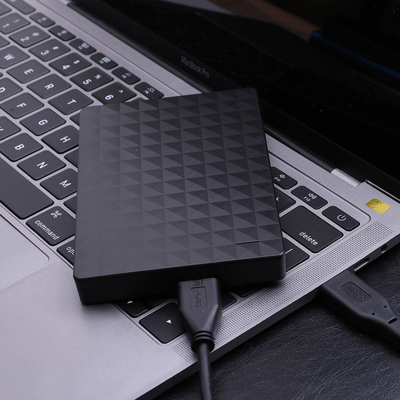 Draagbare 10TB harde schijf, perfect voor snelle en compacte backup van al je belangrijke data en documenten.