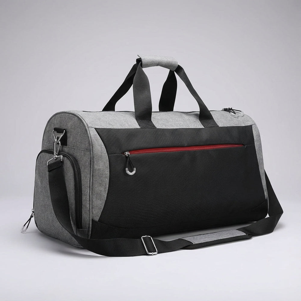 Waterdichte TravelDry duffeltas 30L met apart schoenenvak, perfect als sporttas of reistas.