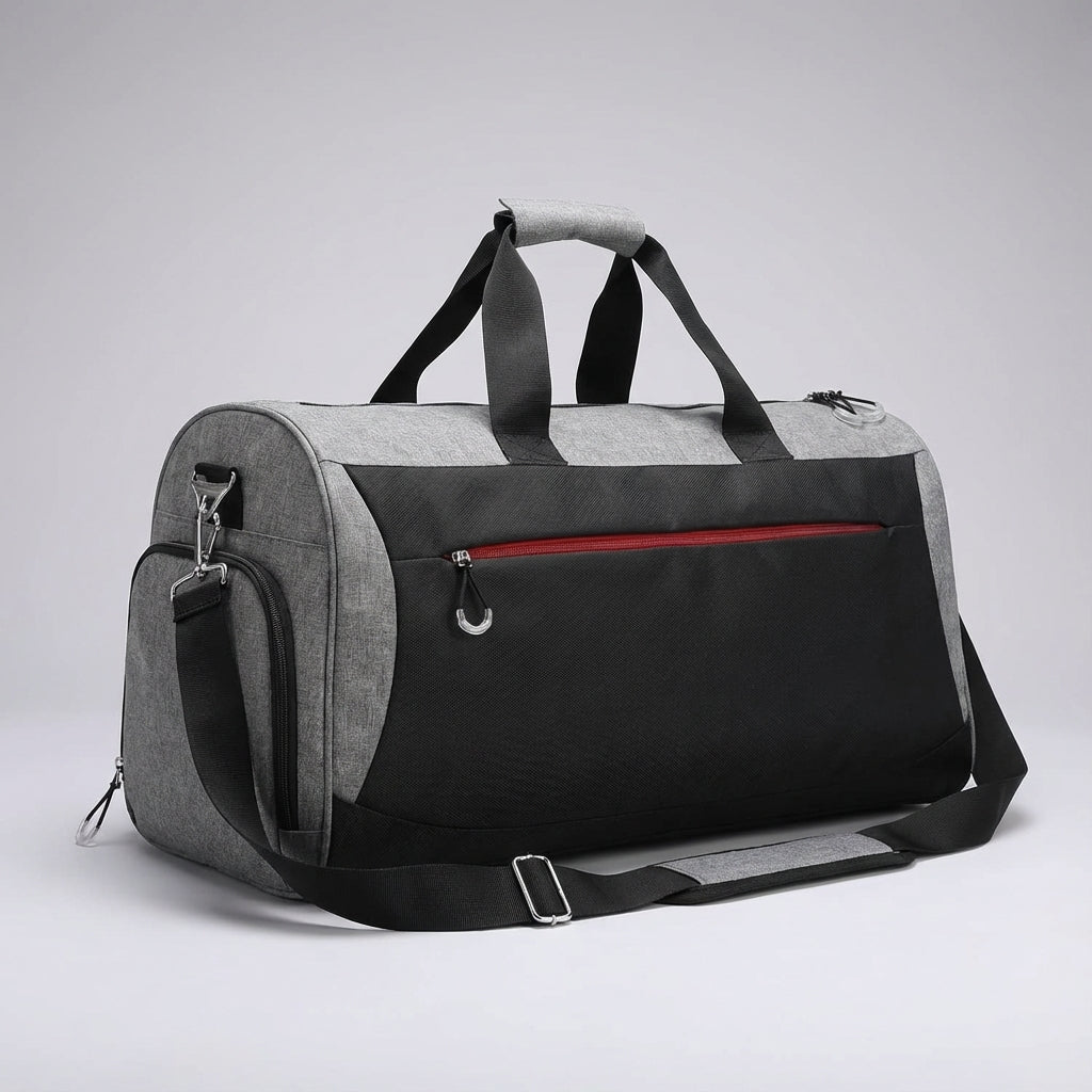 Waterdichte TravelDry duffeltas 30L met apart schoenenvak, perfect als sporttas of reistas.