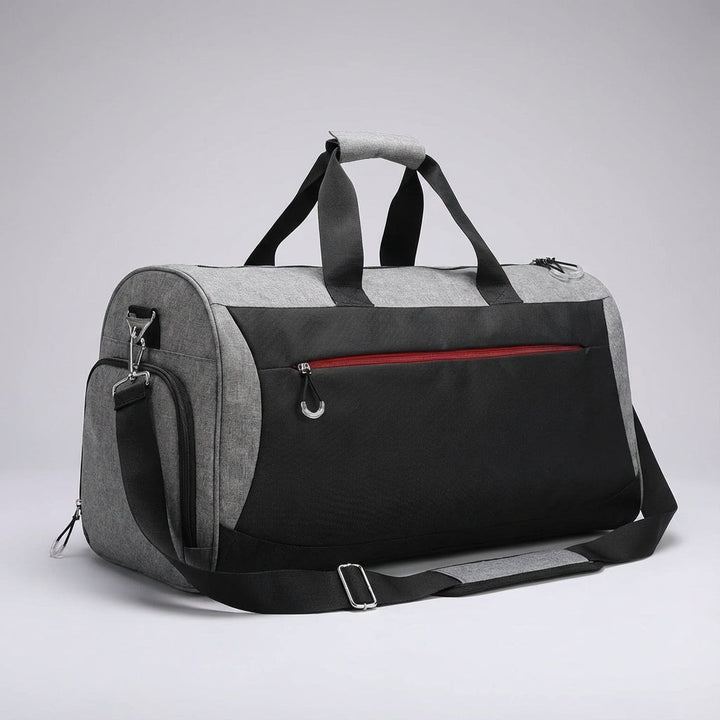 Waterdichte TravelDry duffeltas 30L met apart schoenenvak, perfect als sporttas of reistas.