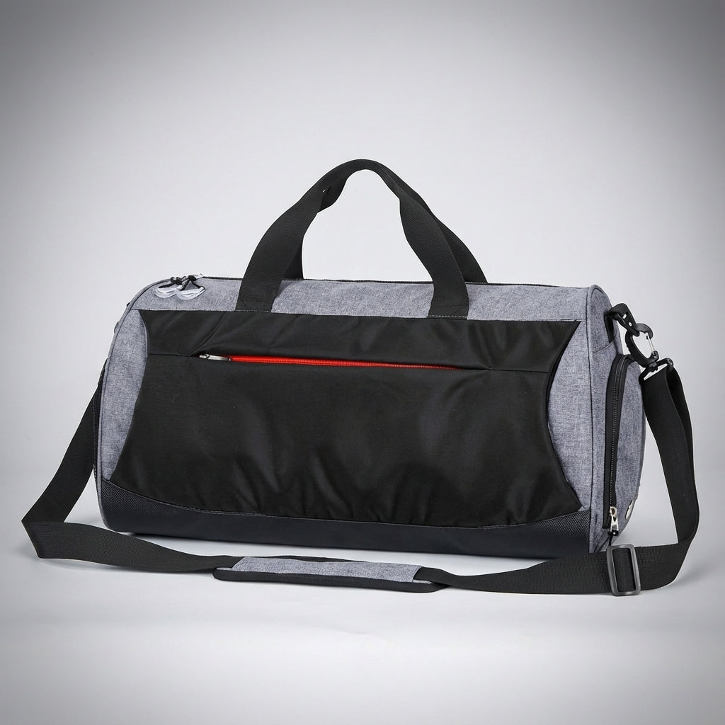 Robuuste compacte sporttas 30L voor heren en dames, multifunctioneel voor gym en weekenduitjes.