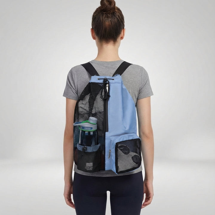 Stijlvolle unisex duffelbag voor sport en reizen, ActiveSack met slimme opbergmogelijkheden.