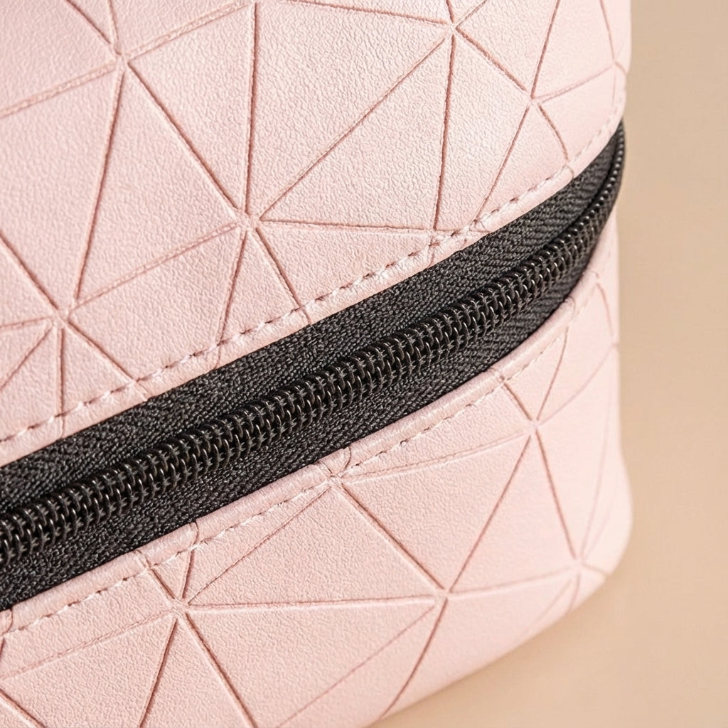 Handige reis toilettas voor dames. Waterdichte make-up organizer voor onderweg, perfect voor al je essentials.