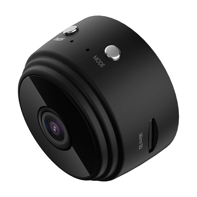 Magnetische wifi camera voor draadloze huisbeveiliging. HD buitencamera/binnencamera met bewegingsdetectie. Compact design.