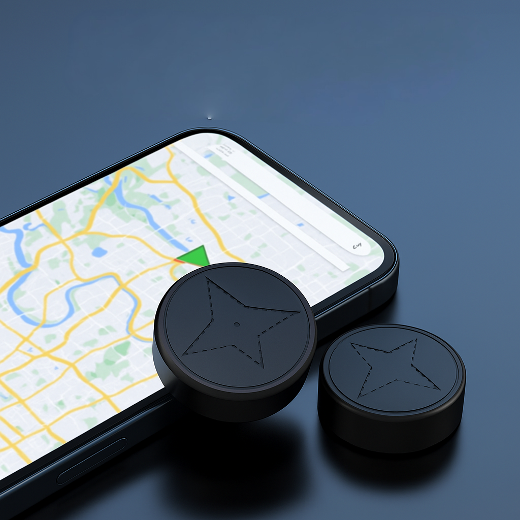 Realtime auto GPS tracker, compact en waterdicht, ideaal voor voertuigvolging en persoonlijke beveiliging.
