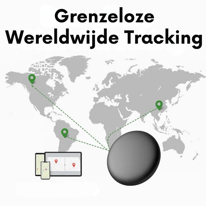 Kleine, waterdichte GPS tracker voor het traceren van fietsen, scooters of bagage, zonder maandelijkse kosten.