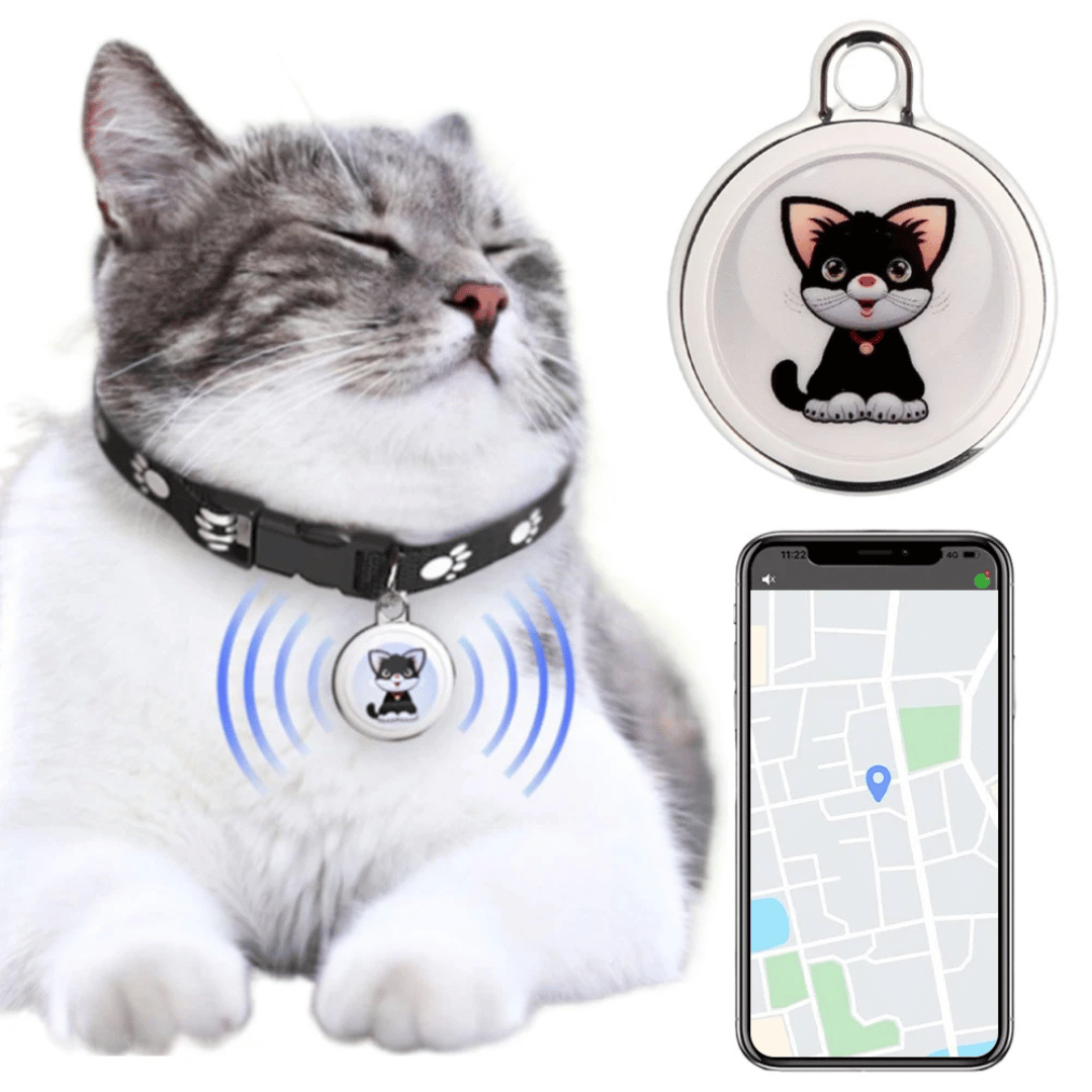 Compacte huisdier GPS tracker voor honden en katten. Vind je huisdier snel terug met deze item tracker.