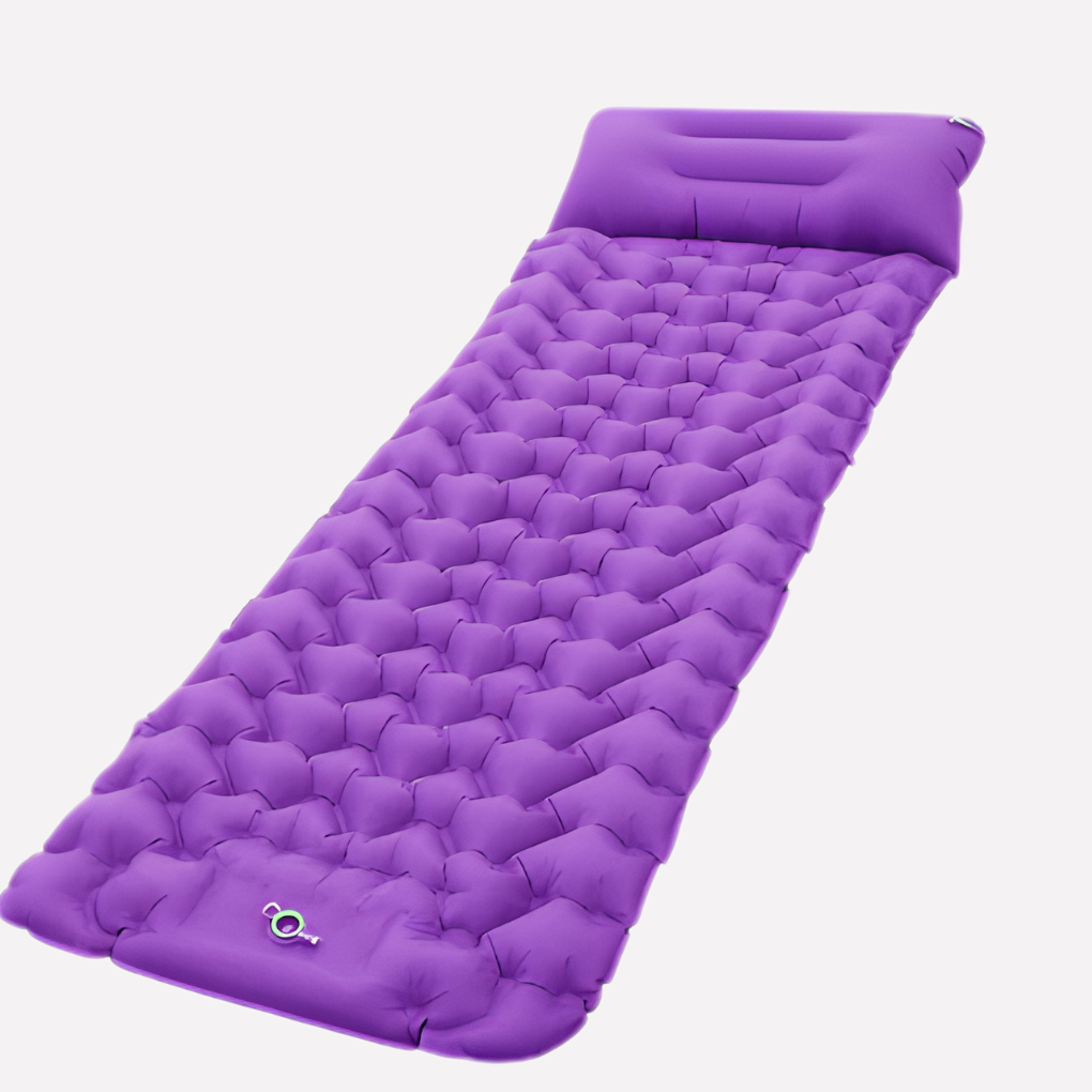 Veelzijdige lichtgewicht slaapmat voor elk buitenavontuur. Perfect voor kamperen, festivals en wandelen.