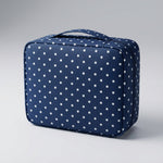Donkerblauw Wit