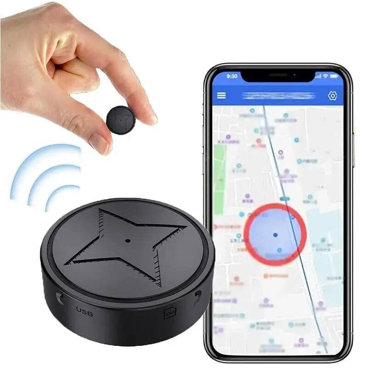 Anti-diefstal GPS tracker voor auto's, motoren en meer, met real-time volgen en ingebouwde microfoon.