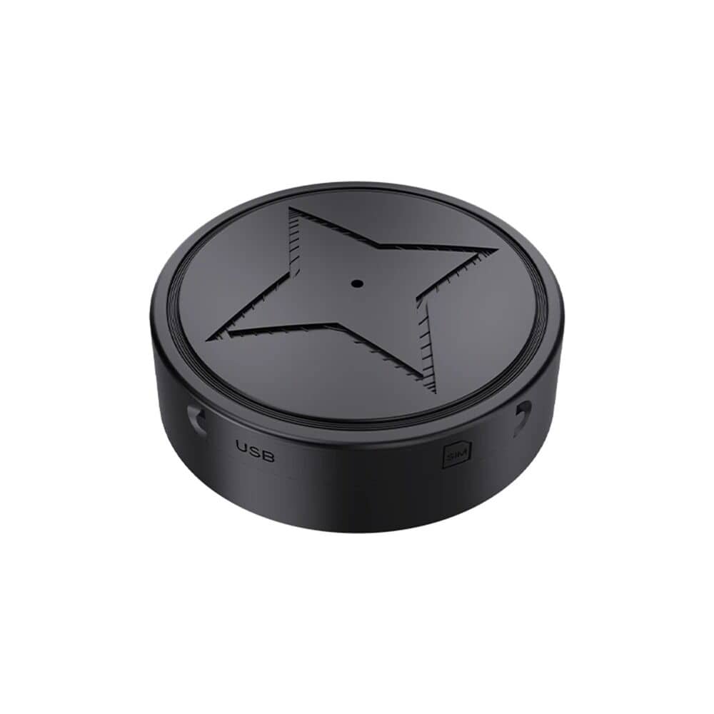 Magnetische mini GPS tracker, discreet en compact, ideaal voor voertuigbeveiliging met spraakopname.