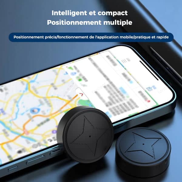 Draadloze GPS tracker voor spullen traceren, met microfoon en compact ontwerp, perfect voor anti-diefstal.