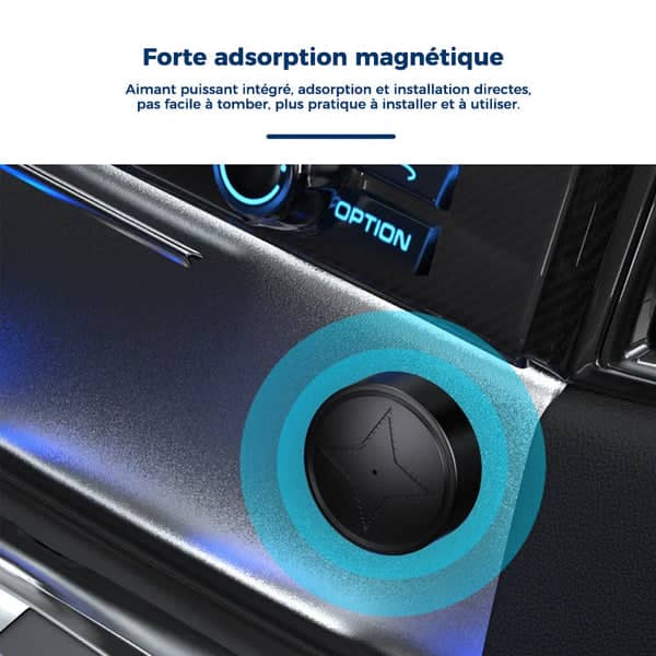 Veelzijdige mini GPS tracker met microfoon, geschikt voor voertuigbeveiliging en het volgen van waardevolle spullen.