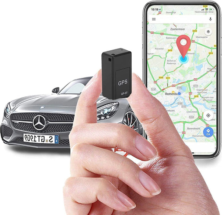 Discreet magnetische mini GPS tracker, perfect voor verborgen plaatsing en real-time monitoring van bezittingen.