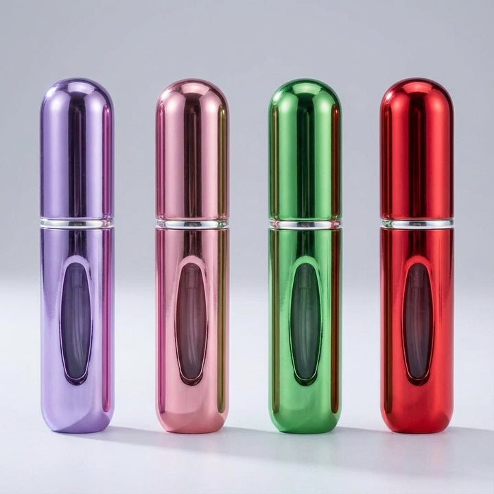 PocketMist navulbare parfumverstuiver: een klein, compact reisflesje voor al je favoriete geuren onderweg.
