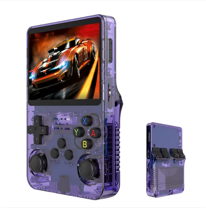 Compacte retro gaming console met 60.000+ klassieke games voor nostalgisch speelplezier. Plug & play.