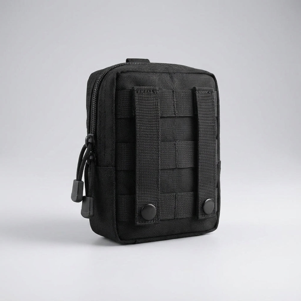 Duurzame tactische MOLLE heuptas, ideaal voor outdoor avonturen en efficiënte gear organisatie.